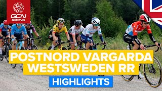 Attritional Racing With A Surprise Result  Postnord Vårgårda WestSweden RR 2022 Highlights [upl. by Aneerahs89]