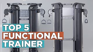 Top 5 Best Functional Trainer 2022 [upl. by Rodoeht]