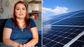 Los posibles engaños de los paneles solares Deudas y promesas rotas en el norte de Texas [upl. by Nylsoj215]