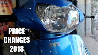 TVS WEGO 2018 WALKAROUND PRICE AND SHORT REVIEW [upl. by Behah]