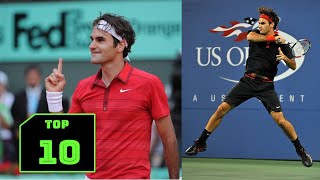 Roger Federer Top 10 Best Outfits [upl. by Cantlon]