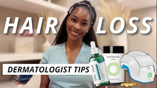 Hair Loss Dermatologist Tips to Prevent Hair Loss amp Regrow Hair [upl. by Maurili]