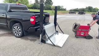 Liftgator  Full Installation and use Video on the Industry’s Only Removable Pickup Truck Liftgate [upl. by Introk358]