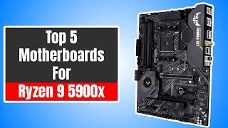 Best Motherboards For Ryzen 9 5900x Builds in 20202021 [upl. by Wilburt]