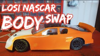 Losi Nascar Body Swap  Making The Car Your Own [upl. by Weitman]