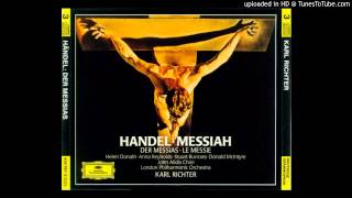 Handel The Messiah  Karl Richter amp LPO  12 For unto us a Child is born [upl. by Ragan781]