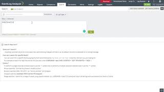 Conducting a grouped search  EventLog Analyzer [upl. by Lesna]