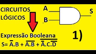 Eletrônica Digital 12  Desenho de Circuitos Lógicos  Expressões Booleanas  Portas Lógicas [upl. by Samale15]