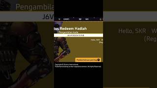 kode redeem lagi freefire playerff ngendok games [upl. by Kenyon]