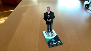 Augmented Reality  Visitenkarte  Demo 1 Businesscard [upl. by Liebermann]