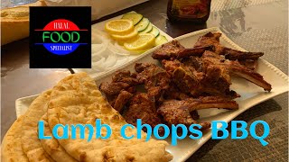 Lamb chops BBQ recipe with Shakir khan [upl. by Tyoh]