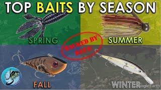 Best Bass Fishing Baits in Each Season Backed by Data  Best Bass Lures [upl. by Alysoun]