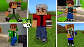 NOVO MELHOR ADDON DO BEN 10 NO MINECRAFT [upl. by Balkin947]