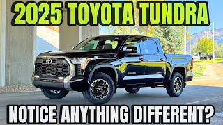 2025 Toyota Tundra SR5 TRD Off Road Do You Notice Anything Different [upl. by Joette]