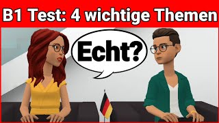 Mündliche Prüfung Deutsch B1  Gemeinsam etwas planenDialog  4 wichtige Themen  sprechen Teil 3 [upl. by Ariec533]