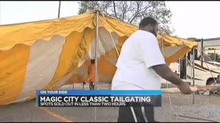 On Your Side Magic City Classic Tailgating Trouble Alabama State vs AAMU 2015 [upl. by Katz]