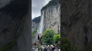 Lauterbrunnen Falls lauterbrunnen valleylauterbrunnen swissbeauty swiss waterfall falls [upl. by Friederike398]