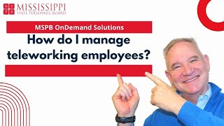 How do I manage teleworking employees [upl. by Karli]