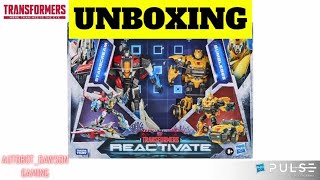 Transformers Reactivate 2PACK UNBOXING Starscream amp Bumblebee Upcoming Transformers Video Game [upl. by Aynod942]