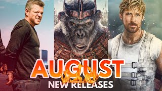 10 Insane New Movie Releases in August  Best movies of 2024 on Netflix Prime Hulu Apple TV [upl. by Essirahc]