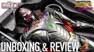 Hot Toys Infinity Ultron Marvels What If Unboxing amp Review [upl. by Haidadej]