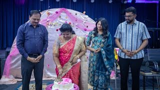 STELLA RAMOLAS MIL BIRTHDAY CELEBRATIONS stellaramola birthday couple jesus tamil mil family [upl. by Swithin581]