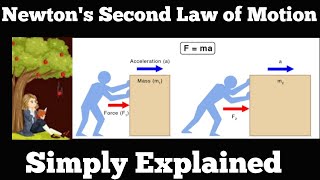 Newtons Second Law of Motion  Tamil  Simply Explained newtonslawofmotion lawofmotion physics [upl. by Snook]