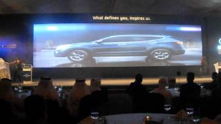 2013 Hyundai Santa Fe Launch in Dubai  Yallamotorcom [upl. by Aurita]