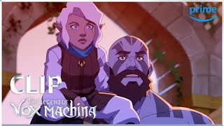 Scanlan Saves Percy from His Punishment  The Legend of Vox Machina  Prime Video [upl. by Nivel]