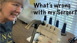 Whats wrong with my Serger Troubleshoot serger tension problems [upl. by Lin961]