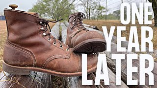 Red Wing Iron Ranger  ONE YEAR REVIEW [upl. by Ranilopa]