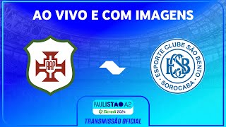 JOGO COMPLETO PORTUGUESA SANTISTA X SÃO BENTO  RODADA 10  PAULISTÃO A2 SICREDI 2024 [upl. by Lorri]