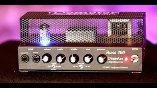 Review Demo  Demeter Amplification Bass 400 [upl. by Herman696]