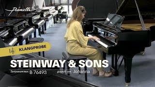 Traumhafter Steinway amp Sons BFlügel von 1893 🎹 Pianelli Klangprobe mit Johanna pianelli piano [upl. by Enomaj788]