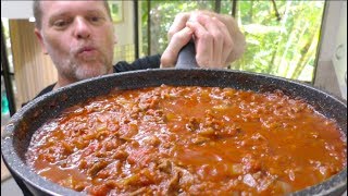 My Go To Spaghetti Sauce Recipe  Gregs Kitchen [upl. by Flor]