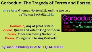 Gorboduc or The Tragedy of Ferrex and Porrex [upl. by Weinstock159]