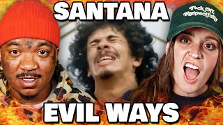 Santana  quotEVIL WAYSquot Live at Woodstock 1969  Rock Reaction [upl. by Bernadene537]