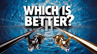 Baitcaster vs Spinning Reel Fishing Showdown [upl. by Nywra]