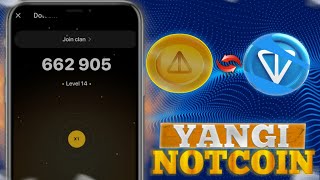 YANGI NOTCOIN🤯  DOTCOIN TEZ YIGISH [upl. by Patrich560]