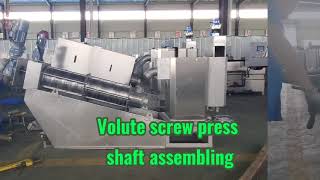 Volute Screw Press Assembling [upl. by Aik122]