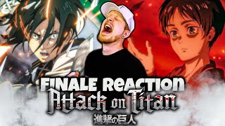 The End 🕊️  Attack on Titan FINALE REACTION THE FINAL CHAPTERS Special 2 [upl. by Parcel432]