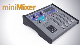 MiniMixer  Audicom MX  Consola de aire para web radio  streaming [upl. by Asirrak910]