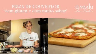 Pizza de CouveFlor  SEM GLÚTEN MUITO SABOR [upl. by Ettevroc833]