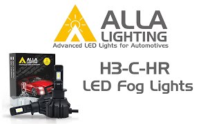 Install H3 Headlights Bulb Replacement LED Upgrade Halogen Fog Lights [upl. by Inalem856]