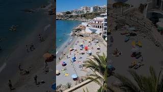 Nerja Spain Beach 🏖 Balcón de Europa Playa La Caletilla Andalusie 🤩 espana nerja balcony beach [upl. by Lewin]