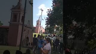 CAE VOLADOR DE PAPANTLA EN HUAQUECHULA PUEBLA [upl. by Nulubez455]