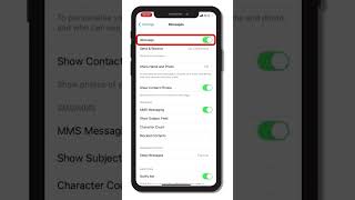 How to Activate iMessage shorts [upl. by Pammy268]
