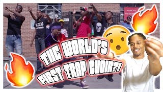 Creek Boyz  With My Team Official Music Video  Raps First Trap Choir  REACTION [upl. by Elvira]