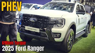 New 2025 Ford Ranger PHEV Has 690 Newton meters of Torque [upl. by Jobyna]