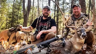 Blood Trailing Dog quotTimberquot Tracks a Big Buck in PA  The Recovery Episode 12 [upl. by Mita]